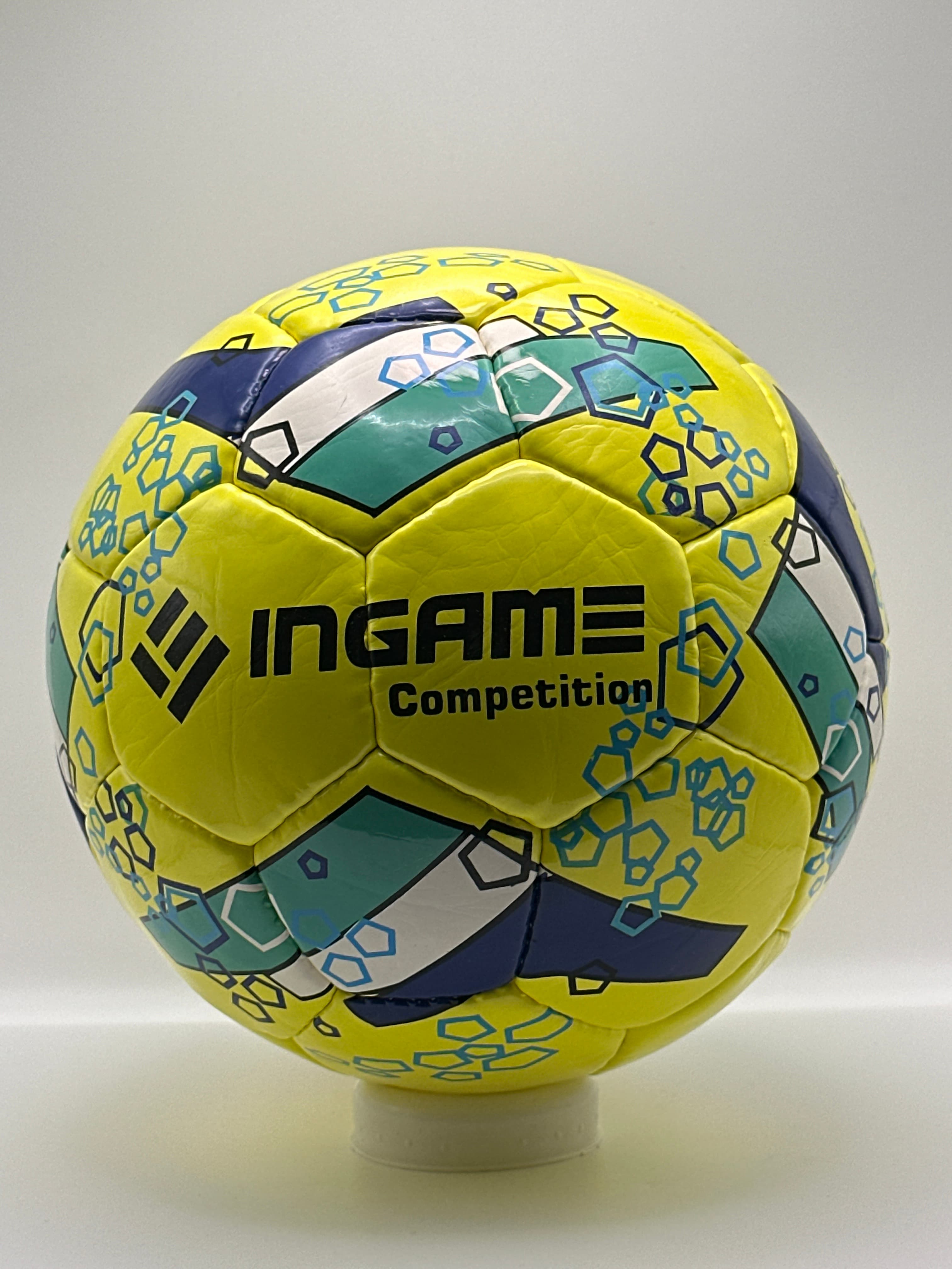 Мяч футбольный INGAME COMPETITION, зеленый IFB-102